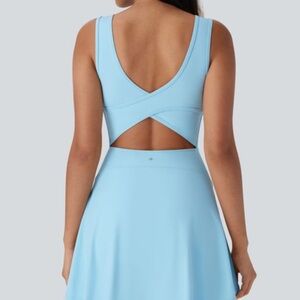 Halara Blue Athletic Dress
